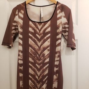Hippie Chique Zebra Print Bodycon Dress